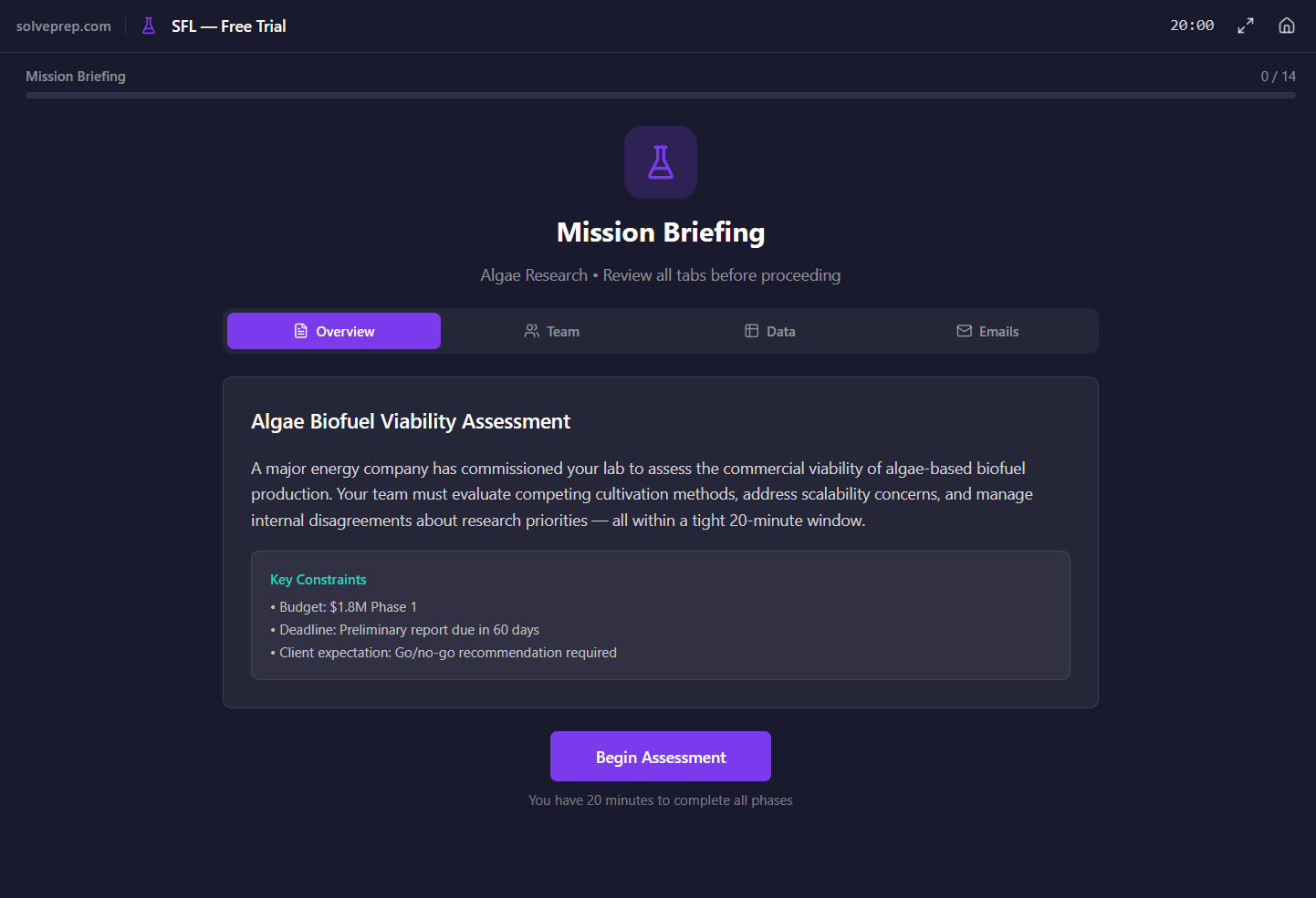 Sustainable Future Lab game interface